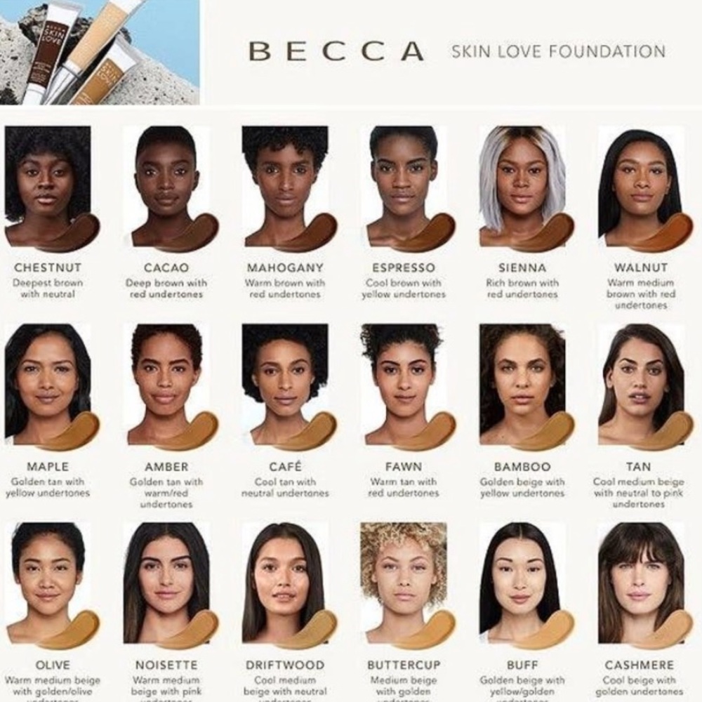 New BECCA’s Skin Love Walnut Blur Foundation - Picture 7 of 9